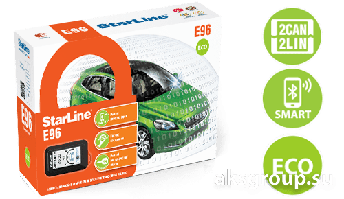 StarLine E96BT ECO 2CAN+4LIN